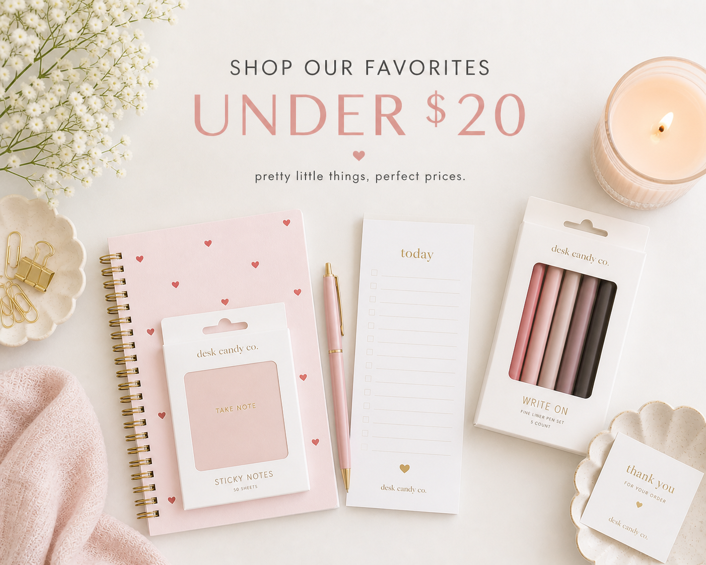 Under $20 Stationery