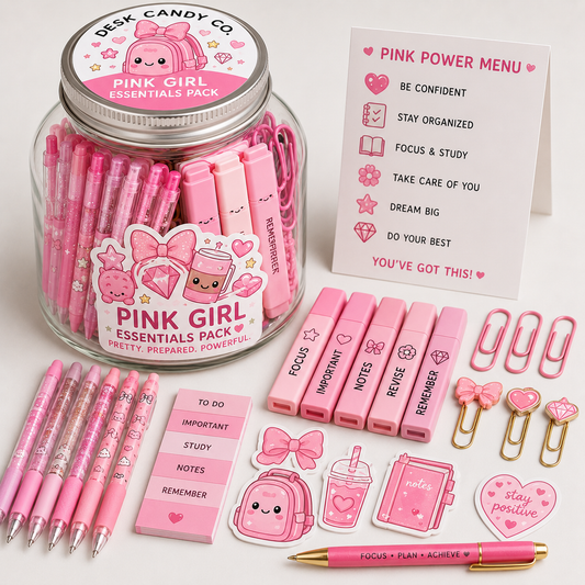 Pink Girl Essentials